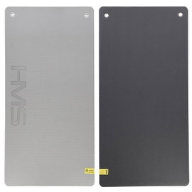 Mfk07 light grey-black mata fitness klubowa z otworami 120*60cm eva 15mm hms pre