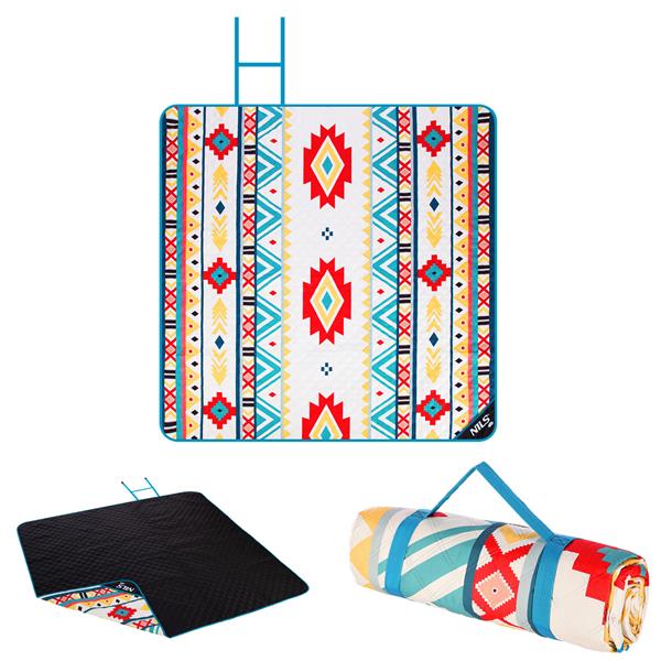 Nc8022 aztek koc piknikowy 195x200 cm nils camp