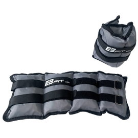 Obciążenie na przeguby szare 4kg (2x2kg) eb fit