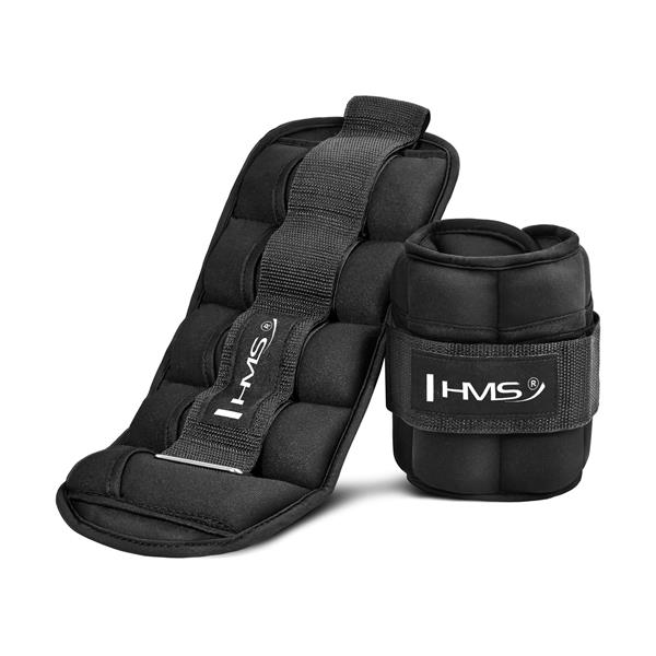 Onk03 obciążniki na kostki i nadgarstki regulowane 2 x 1.5 kg hms