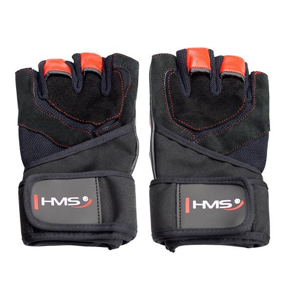Rst01 black/red rozm. xl rękawice na siłownię hms