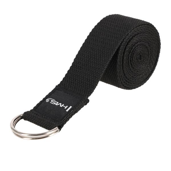 Sj02 pasek do jogi black hms