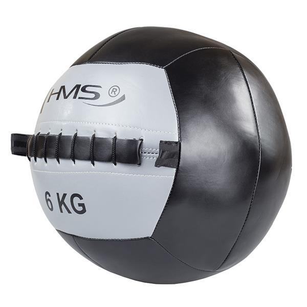 Wlb 6 kg wall ball piłka do ćwiczeń hms