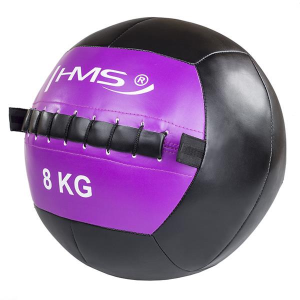 Wlb 8 kg wall ball piłka do ćwiczeń hms