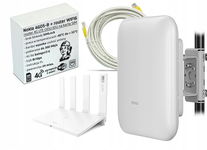 Router zewnętrzny Nokia 4G LTE do 300Mb z anteną ODU-IDU + Huawei AX3 WiFi6