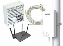 Domowy MODEM ROUTER Kartę SIM 5G 4G LTE z agregacją 5 pasm ODU-IDU WiFi 5