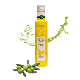 Grecka oliwa z oliwek Extra 250ml tłoczona ze świeżymi cytrynami