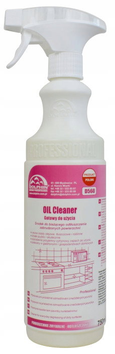 Płyn do kuchni odtłuszczacz Dolphin spray 750ml