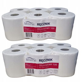 Ręcznik Papierowy Kuchenny MISTRAL 2 Warstwowy 6 sztuk x 500 Listków