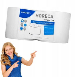 Czyściwo papierowe celulozowe przemysłowe białe 200mb Ręcznik bezpylowy