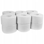 Papier toaletowy 80mb szary bezzapachowy 1w Jumbo 12 szt miękki