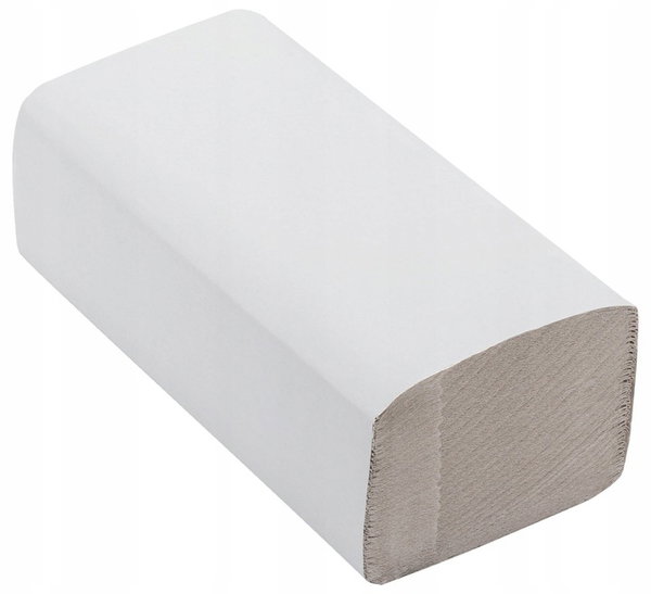 RĘCZNIK PAPIEROWY SŁADANY WPDpapier Z-Z 200 szt NATURALNY V MAKULATURA 2W