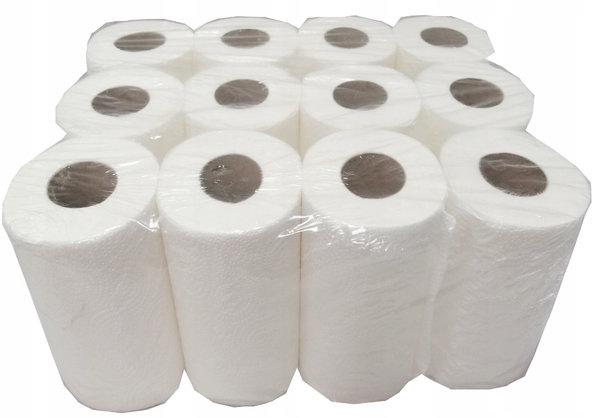 RĘCZNIK PAPIEROWY CELULOZOWY 50m x 12 sztuk WYDAJNY