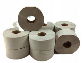 JUMBO PAPIER TOALETOWY 1w SZARY MAKULATUROWY 12szt