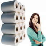 RĘCZNIK PAPIEROWY 50mb W ROLCE WPDpapier KOSMETYCZNY 12SZTUK CELULOZA 2W