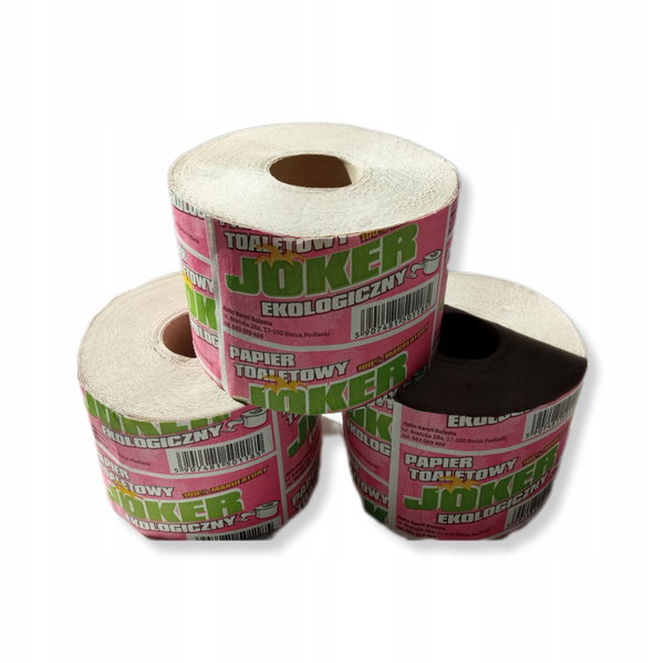 PAPIER TOALETOWY Makulatura SZARY Polski 1rolka MEGA WYDAJNY 60m Eko