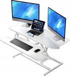ERGOMAKER Konwerter biurowy SIT STAND, Regulowana Wysokość, Biały