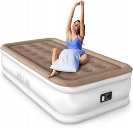 Materac dmuchany Airefina 1-osobowy z pompką 190x100x41 cm
