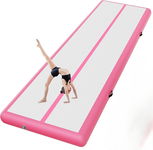 Mata Gimnastyczna Air Track RÓŻ 300 cm x 100 cm BRAK AKCESORIÓW