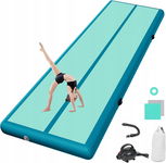 AIRTRACK MATA GIMNASTYCZNA SKŁADANA + POMPKA ELEKTRYCZNA- 200x100x10cm