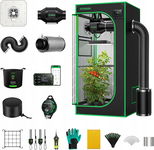 VIVOSUN Zestaw Grow Tent 60x60x120 cm z LED 100W i kontrolerem E42A