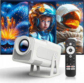 PROJEKTOR INTELIGENTNY HY320 NTV WHALE OS 1080P 200 CALI PRZENOŚNY