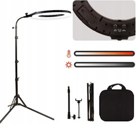 LAMPA PIERŚCIENIOWA LED 60W DO MAKIJAŻU TATUAŻU RING LIGHT 46cm