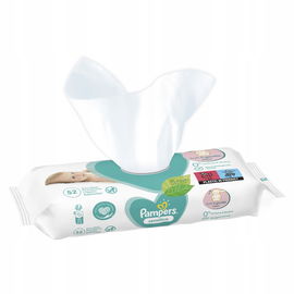 Pampers Sensitive Chusteczki Nawilżane 3 X 52 Szt.