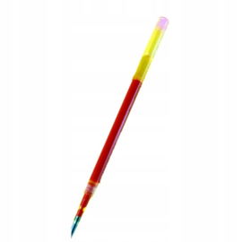 Wkład do długopisu żelowy czerwony, 1 szt., 0,7 mm, model FX-7 GBR-307.