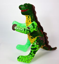 Dmuchana zabawka na plażę, dinozaur - 30 cm, mix kolorów