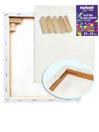 PŁÓTNO MALARSKIE BLEJTRAM z klinami PODOBRAZIE 25×25 cm