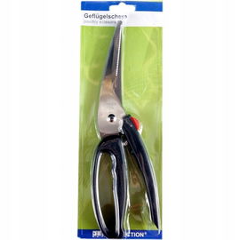 Nożyczki do drobiu, 25 cm, stal nierdzewna, z blokadą.