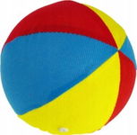 Kolorowa Piłka Sportowa 17 cm - Idealna do Zabaw na Świeżym Powietrzu