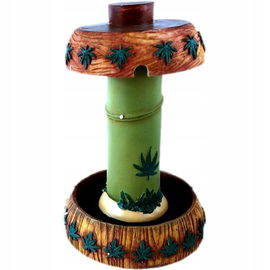 Popielniczka poliston Rasta Collection, 22x13 cm.