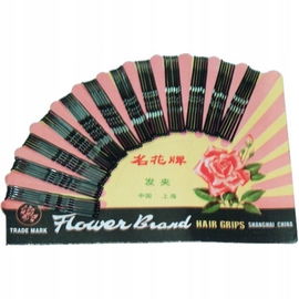 Wsuwki do Włosów z Kuleczką 72szt 4.5cm Czarne