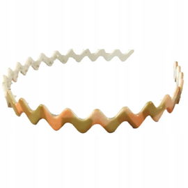 Plastikowa Opaska do Włosów dla Dzieci - Fala, Mix Kolorów