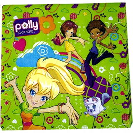 Serwetki trójwarstwowe, 33x33 cm, wzór „Polly Pocket”, 15 szt.