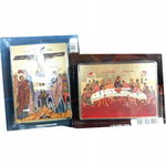 Ikona "Ostatnia Wieczerza" 14x10 cm - dekoracja religijna
