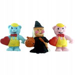 Dekoracja gumowa - figurka, 3,5 cm, mix wzorów.