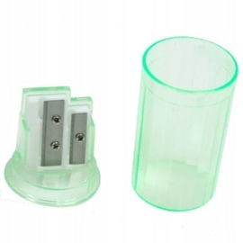 Temperówka 2 ostrza z pojemnikiem Jumbo XL - mix kolorów