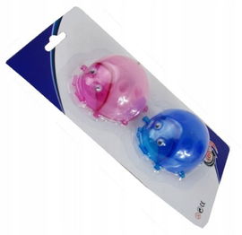 Temperówka z pojemnikiem Biedronka, 2szt mix kolorów