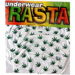 Męskie stringi, roz. M-L, z nadrukiem Marihuana,