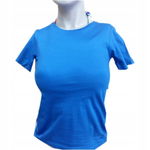 T-shirt damski, krótki rękaw,ciemny niebieski, roz.S,L, 100% bawełna, 150 g