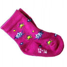 Skarpety dziecięce mix, 1 para, 0-2 lat, roz. 12-14 cm