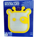 Lampka nocna LED Krowa dziecięca 8x8cm z czujnikiem zmierzchu Super Jakość