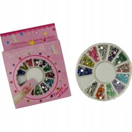 Ozdoby do Paznokci - Karuzela z 12 Wzorami