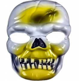 Plastikowa maska na Halloween Śmierć na gumce