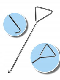 Hak , klucz do włazu pokrywy wodociągu / hak do przeciągania skrzyń