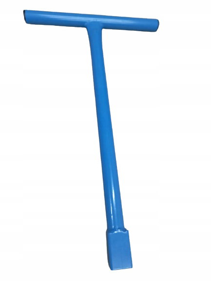 Klucz do zasuw wodociągowych hydrantów 60 cm Pomalowany proszkowo