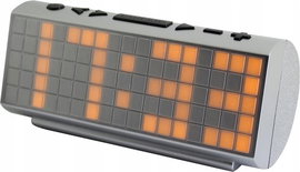 Soundmaster UR200SI Radiobudzik Radio FM Budzik DUŻE CYFRY Uśpienie Drzemka